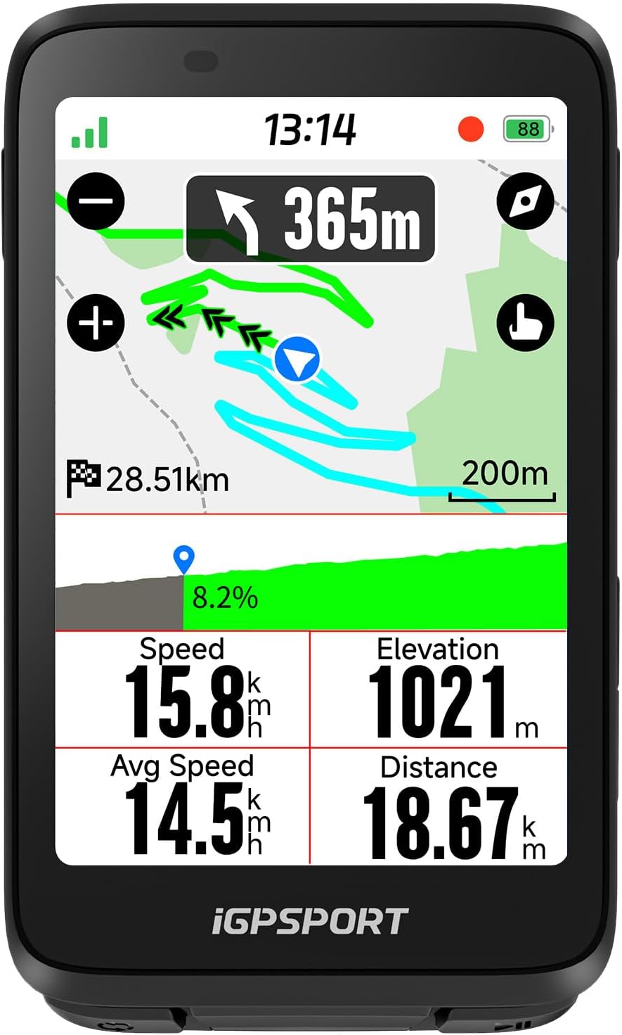 iGPSPORT BiNavi GPS cycling computer